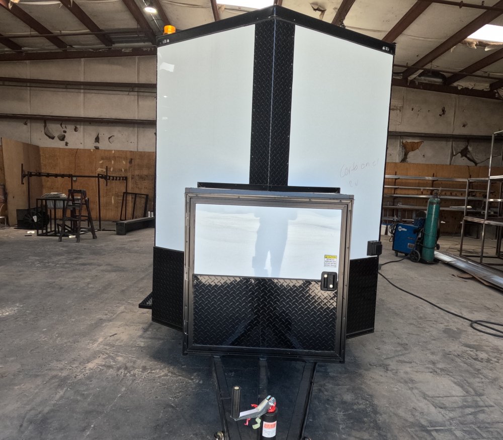 6'x12' Quality Cargo Fiber Splicing Trailer