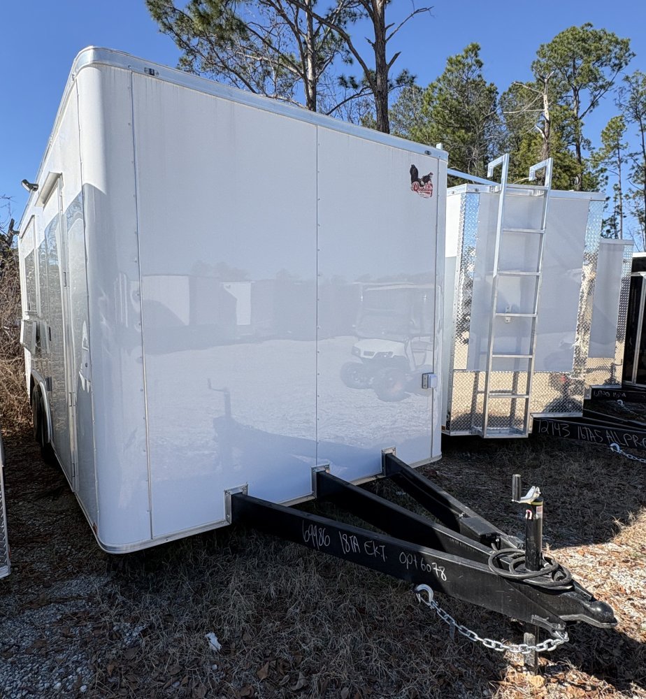 8.5'x18' Quality Cargo Concession Trailer