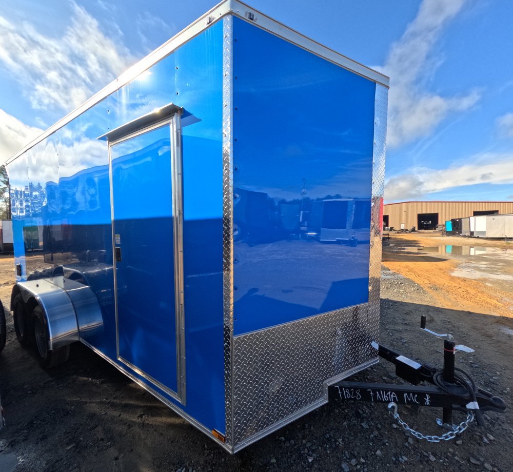 7'x16' Quality Cargo Enclosed Cargo