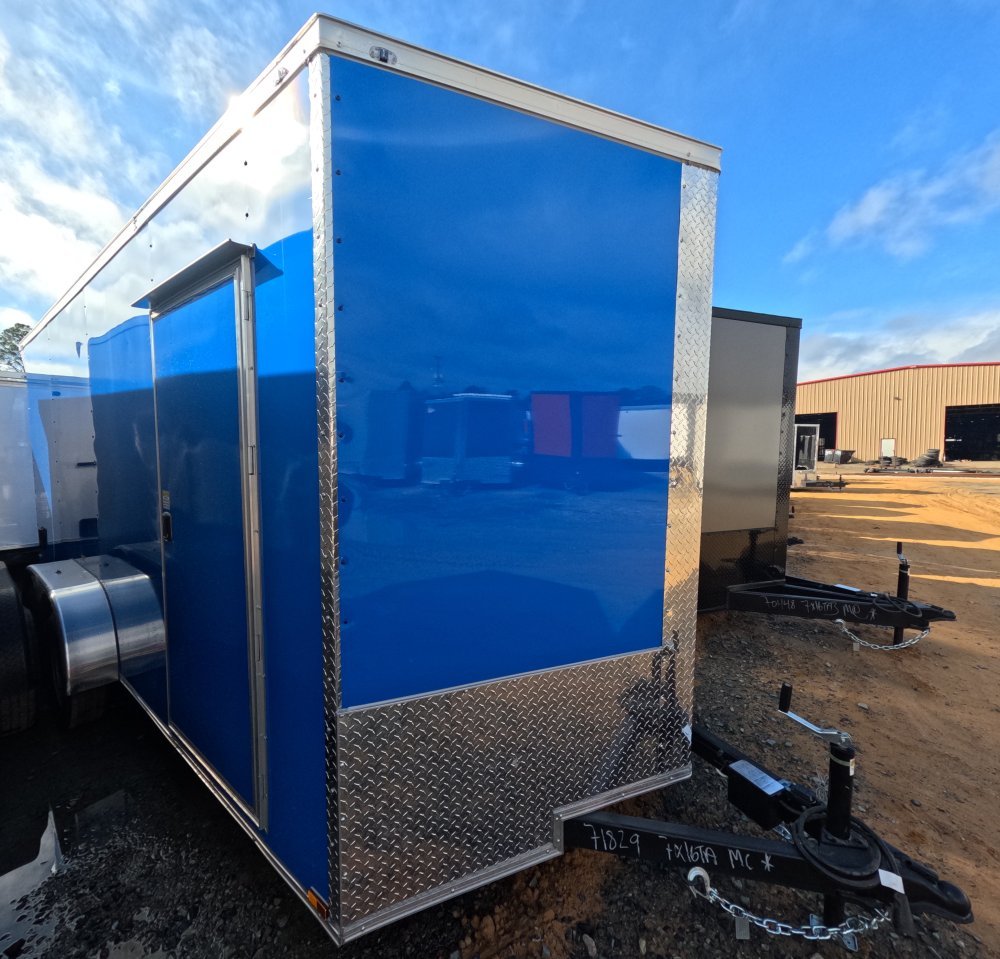 7'x16' Quality Cargo Enclosed Cargo