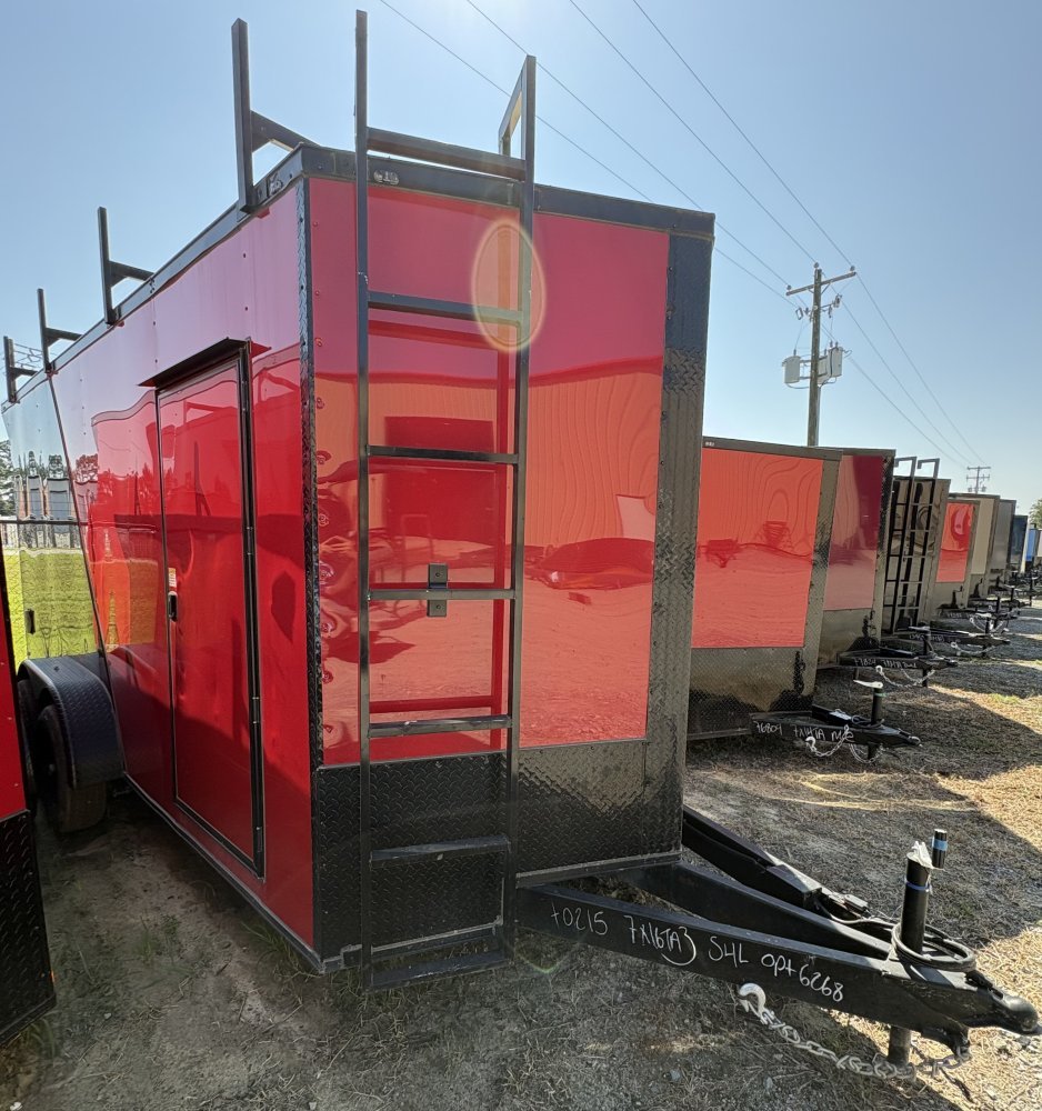 7'x16' Quality Cargo Enclosed Car Hauler
