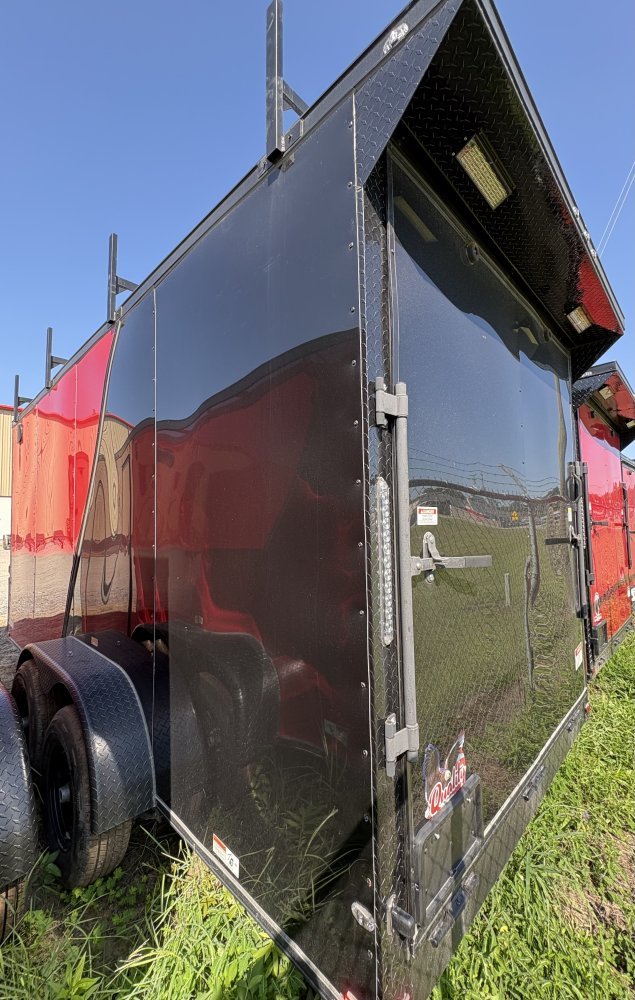 7'x16' Quality Cargo Enclosed Car Hauler