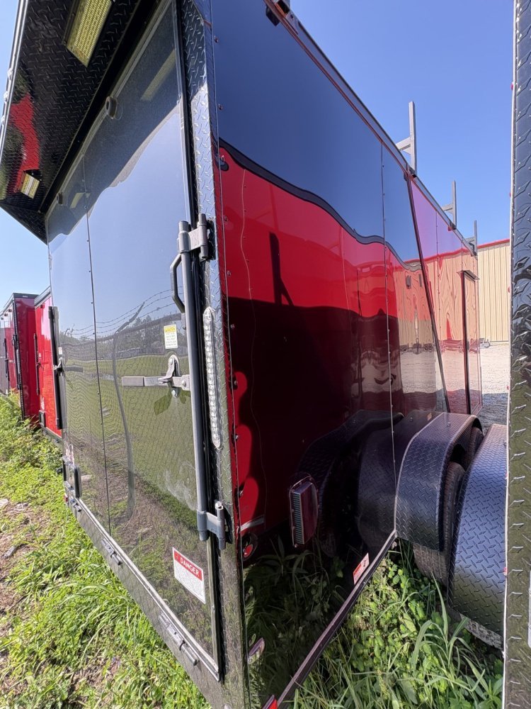 7'x16' Quality Cargo Enclosed Car Hauler