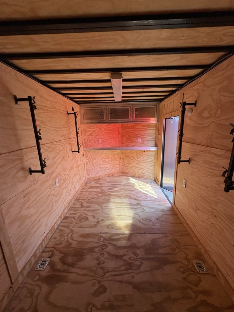 7'x16' Quality Cargo Enclosed Car Hauler