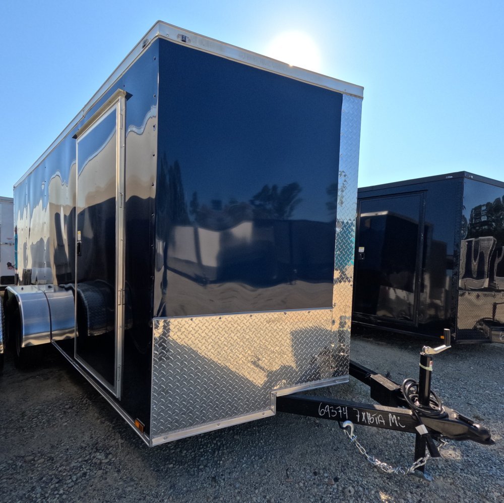 7'x16' Quality Cargo Enclosed Cargo