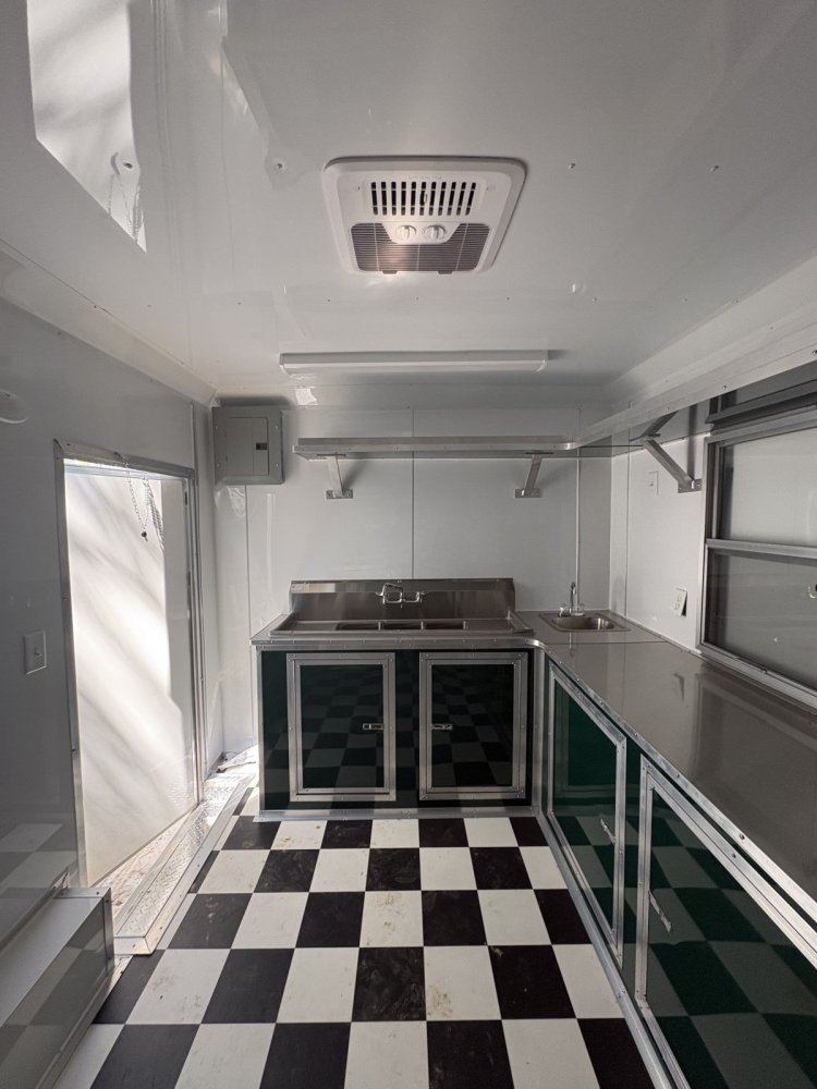 8.5'x12' Quality Cargo Concession Trailer