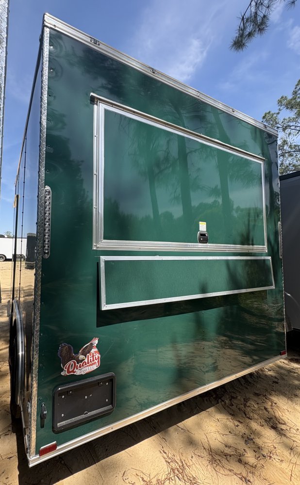 8.5'x12' Quality Cargo Concession Trailer