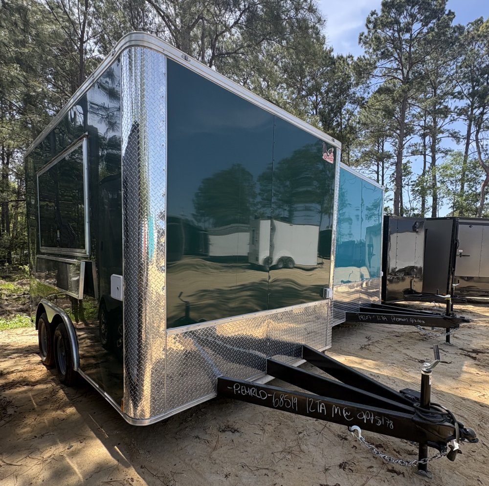 8.5'x12' Quality Cargo Concession Trailer