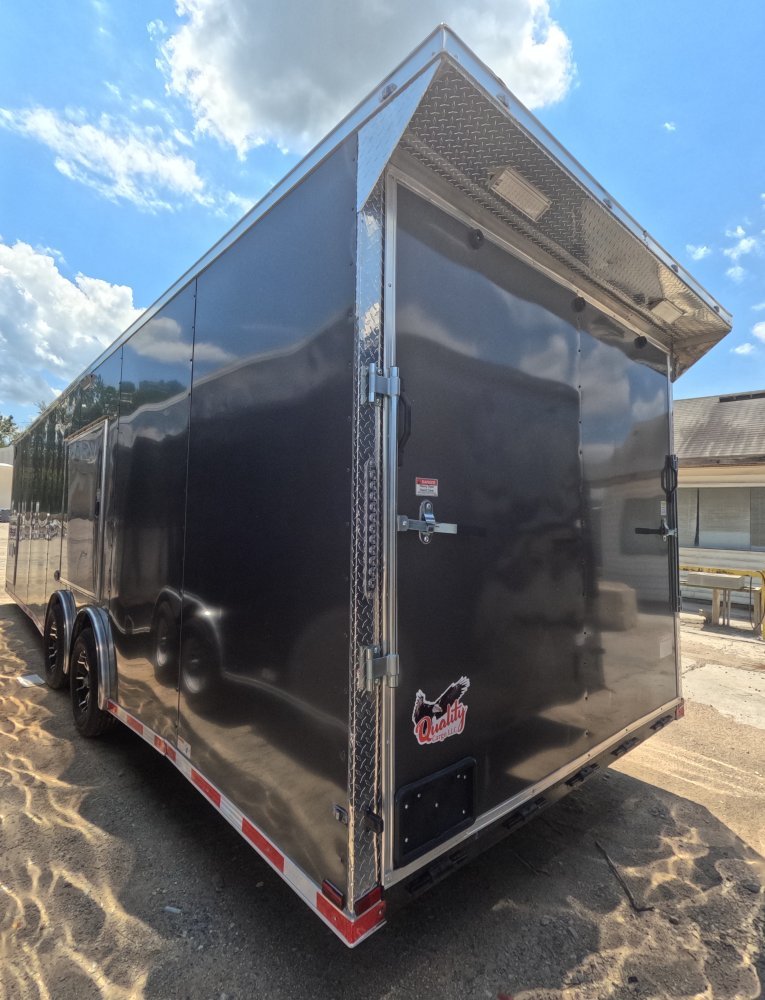 8' 5"x28' Quality Cargo Enclosed Car Hauler