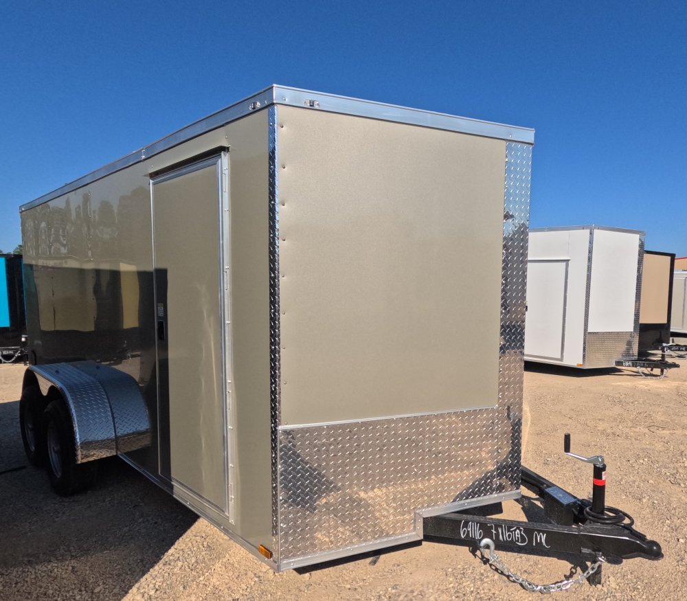 7'x16' Quality Cargo Enclosed Cargo