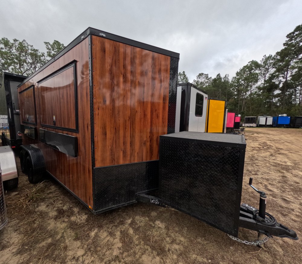 7'x16' Quality Cargo Concession Trailer