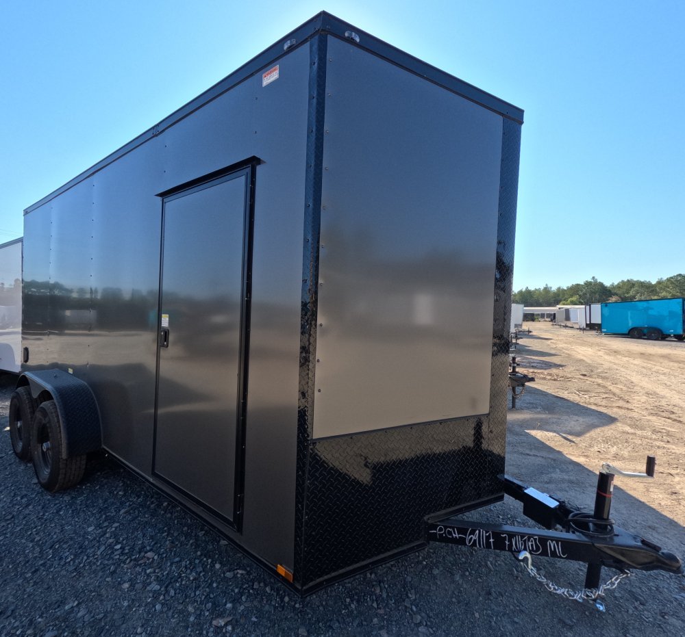7'x16' Quality Cargo Enclosed Cargo
