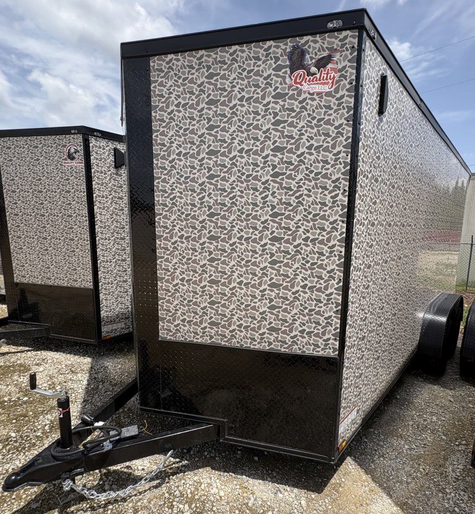 7'x16' Quality Cargo Enclosed Cargo