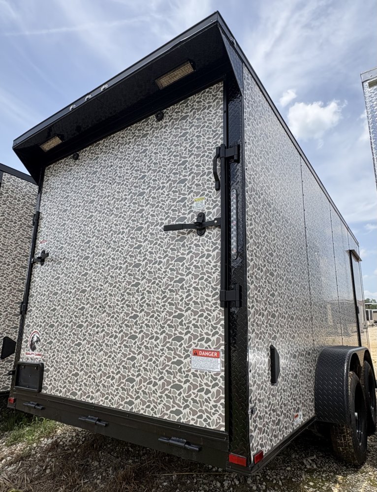 7'x16' Quality Cargo Enclosed Cargo