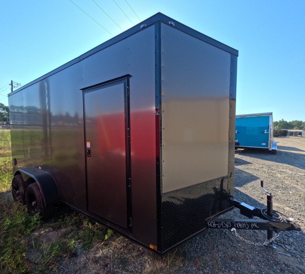 7'x16' Quality Cargo Enclosed Cargo