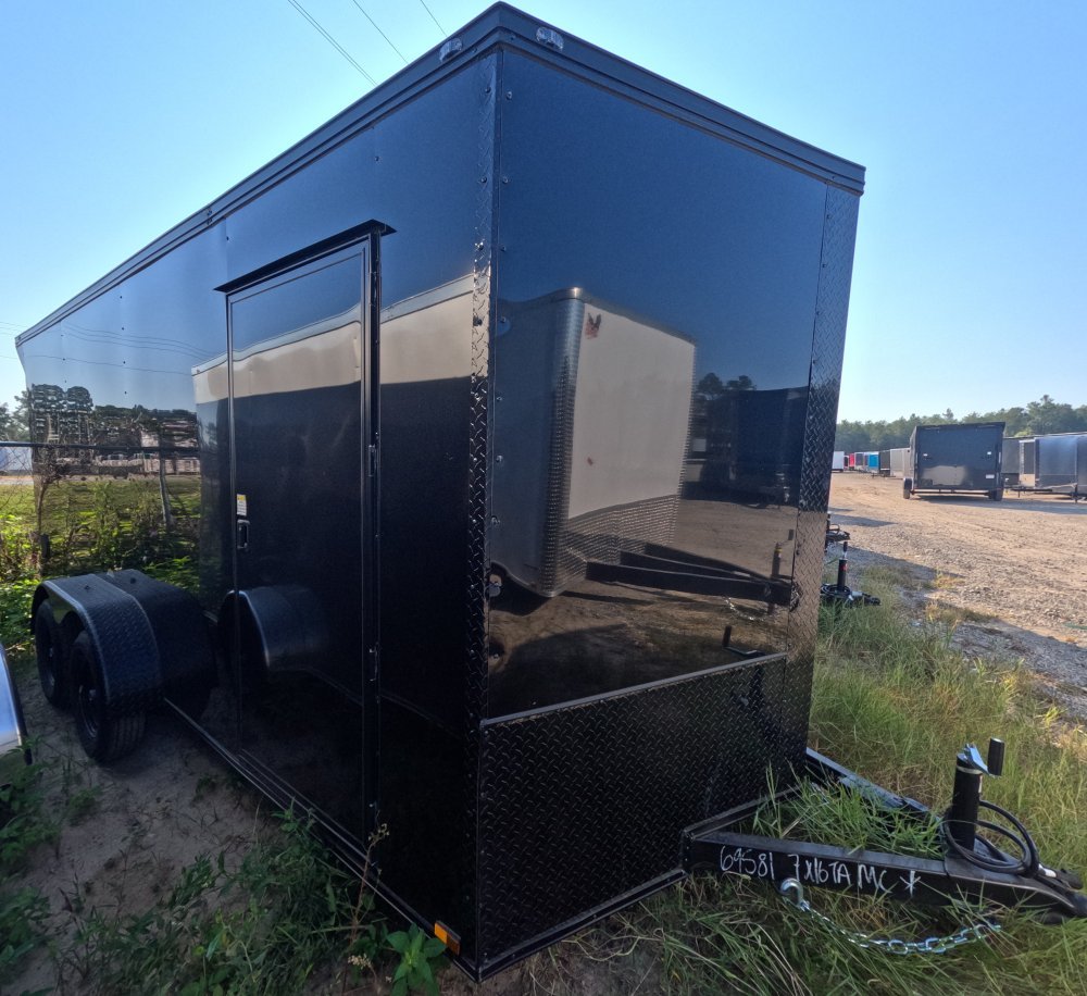 7'x16' Quality Cargo Enclosed Cargo