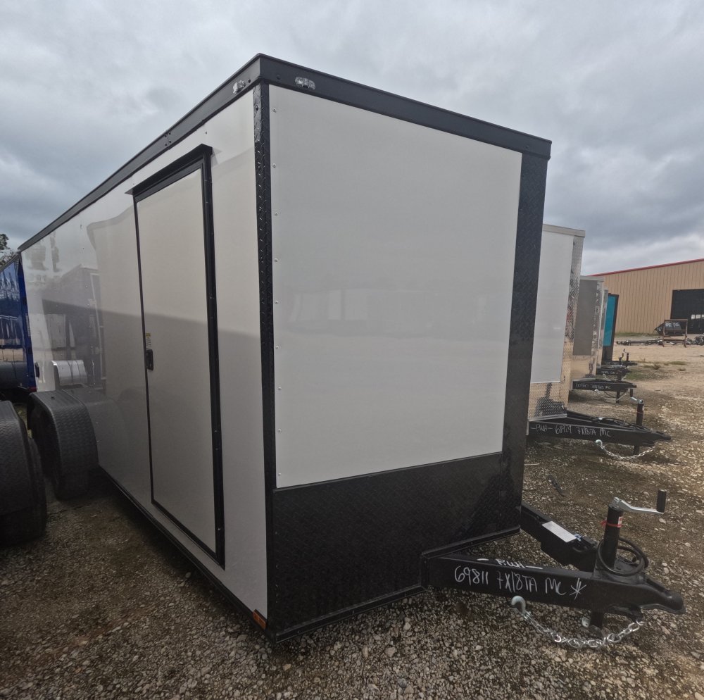 7'x18' Quality Cargo Enclosed Car Hauler