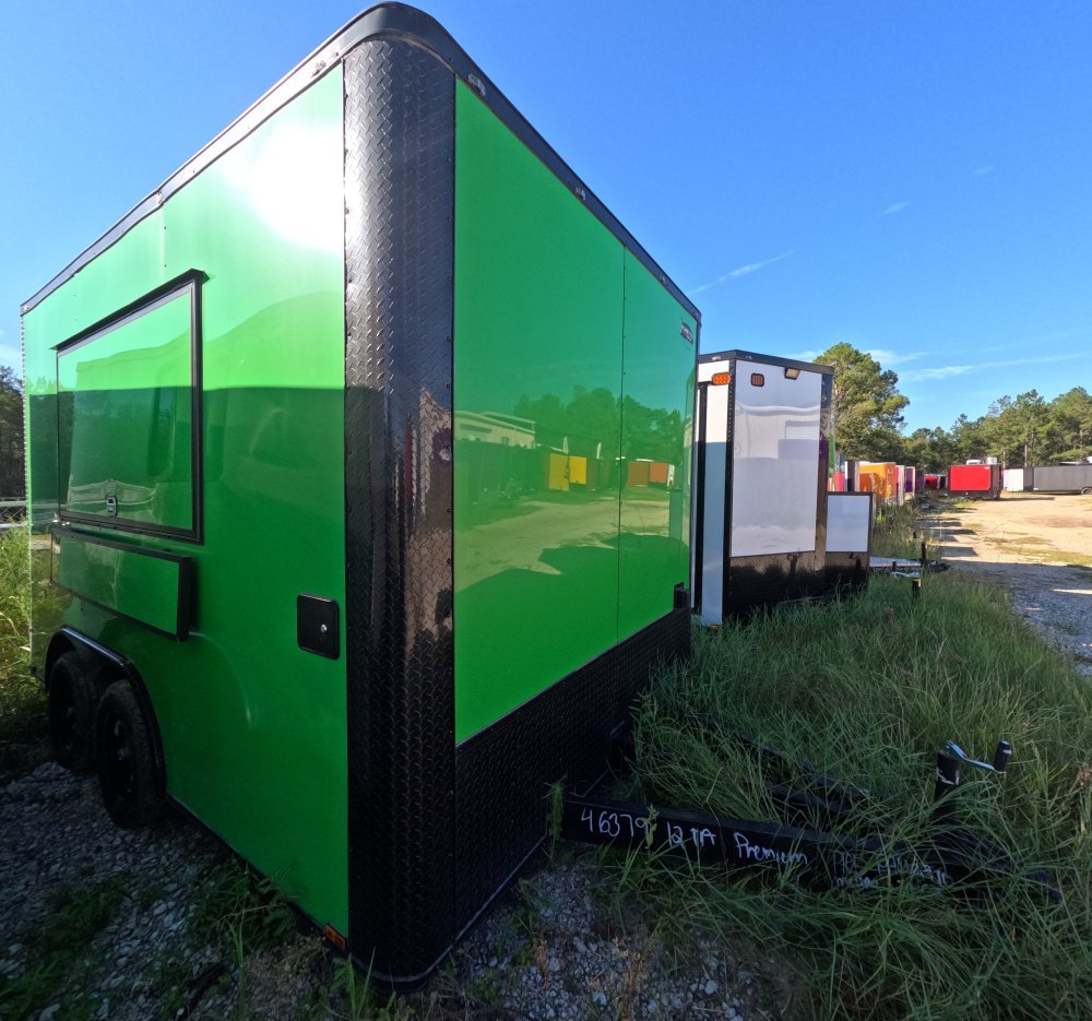 8.5'x12' Quality Cargo Concession Trailer