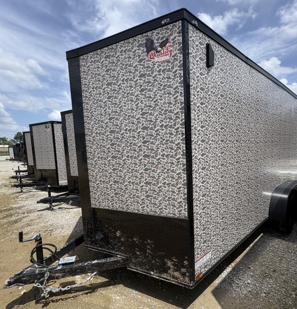 7'x16' Quality Cargo Enclosed Cargo