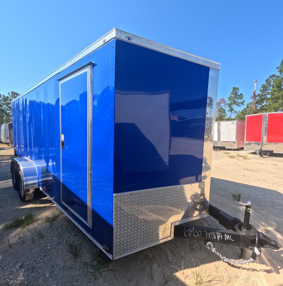 7'x18' Quality Cargo Enclosed Cargo