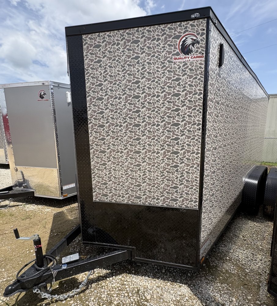 7'x16' Quality Cargo Enclosed Cargo
