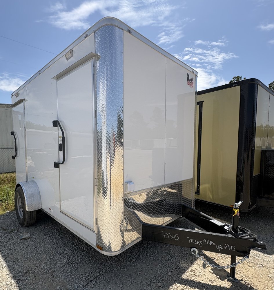 7'x12' Quality Cargo Bathroom Trailer