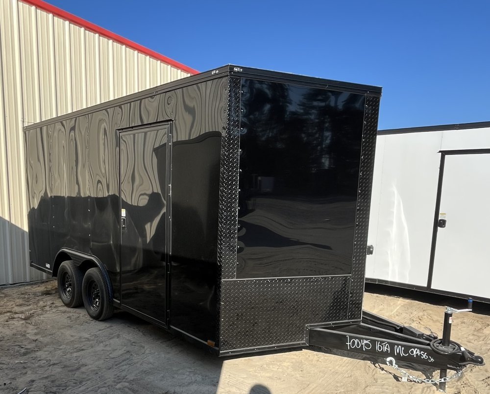 8' 5"x16' Quality Cargo Enclosed Car Hauler