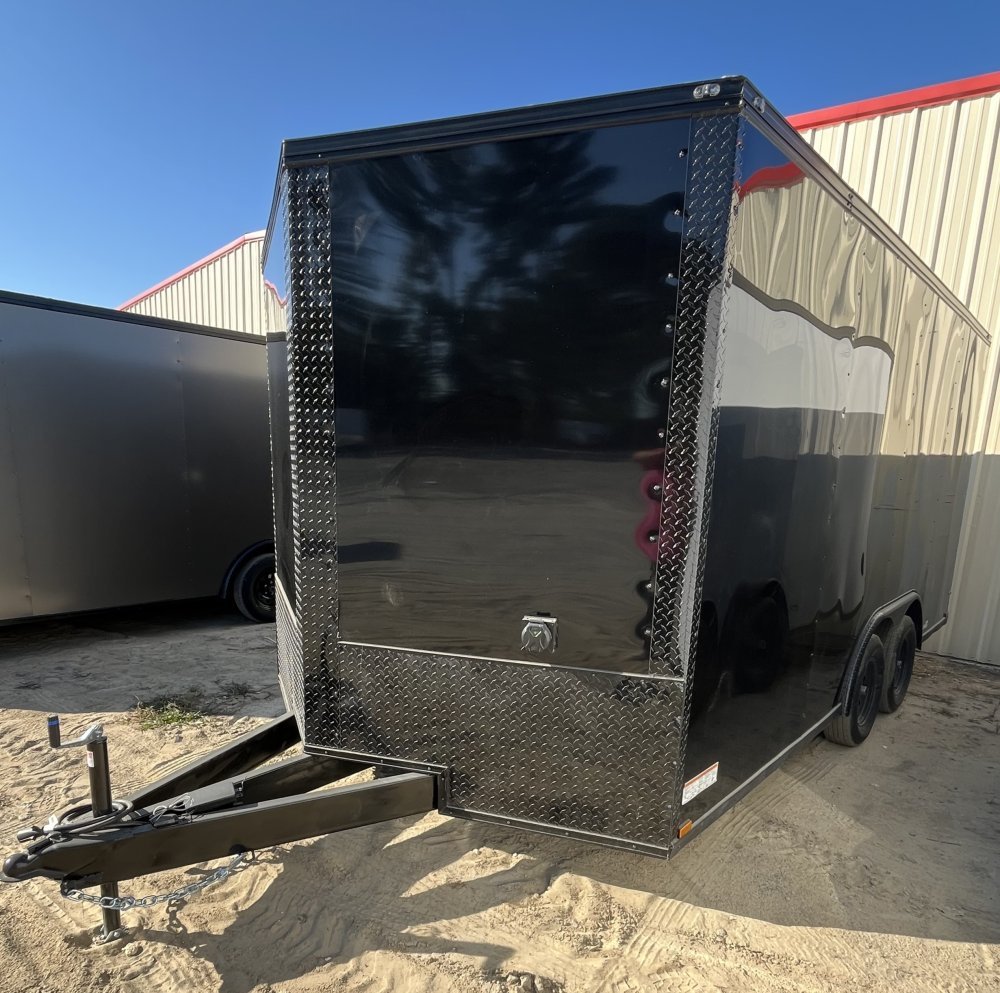 8' 5"x16' Quality Cargo Enclosed Car Hauler