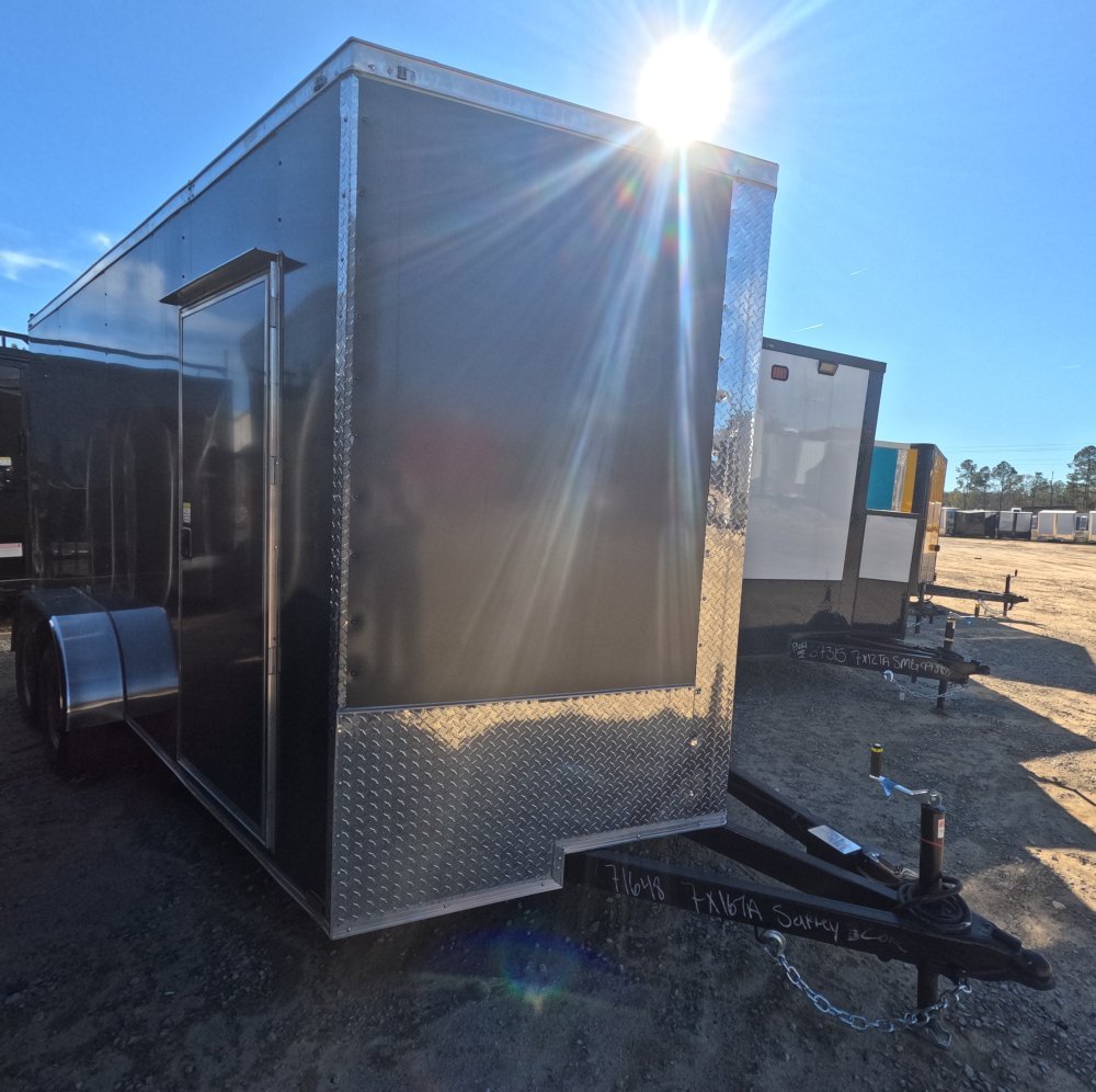 7'x16' Quality Cargo Enclosed Cargo