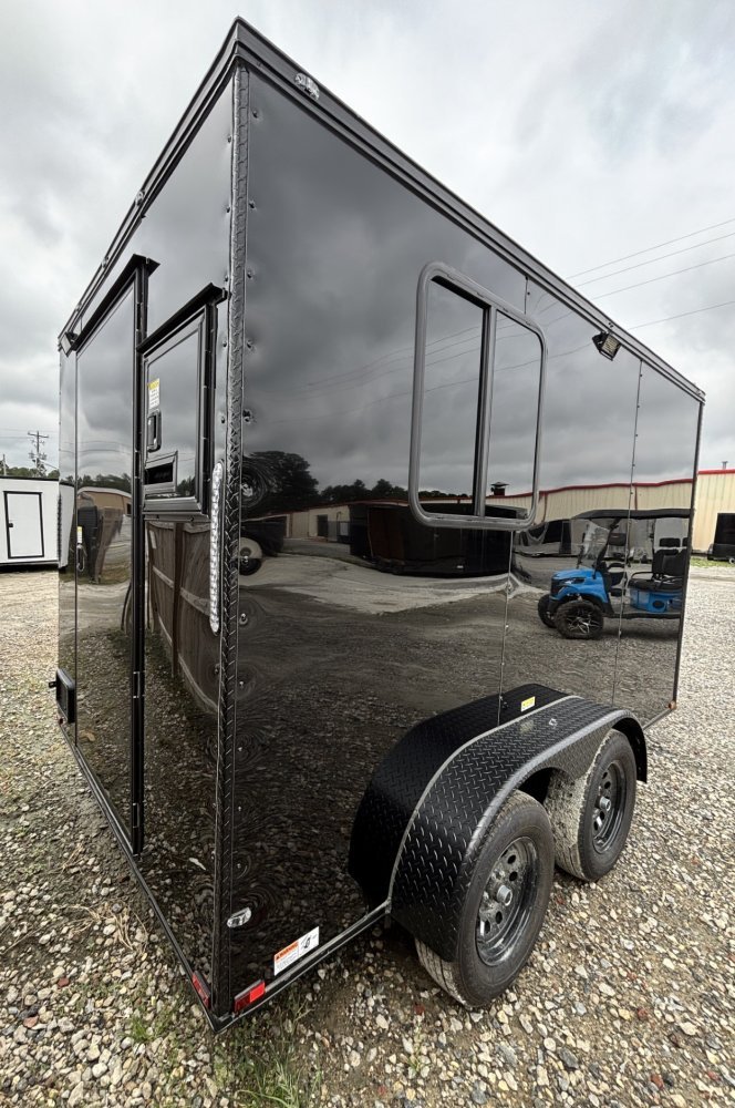 7'x12' Quality Cargo Fiber Splicing Trailer