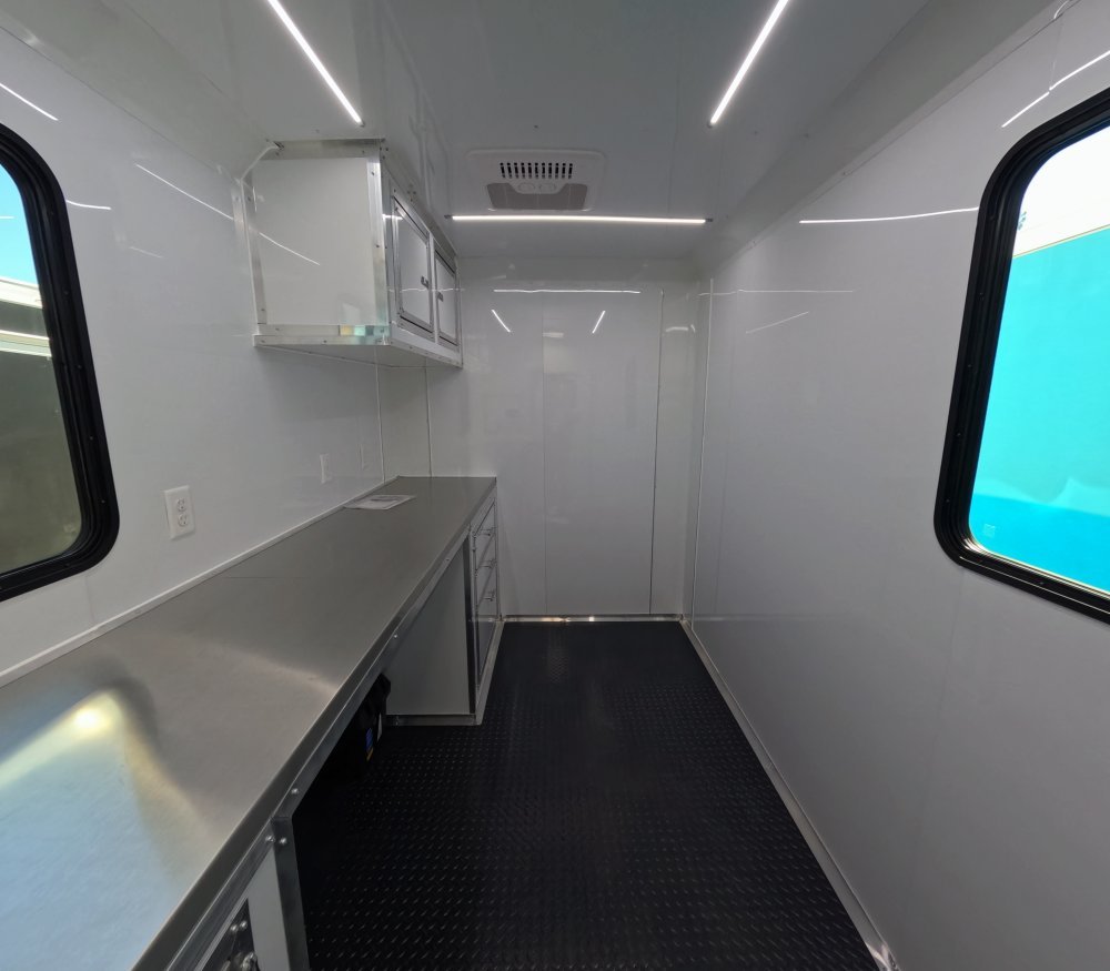 6'x10' Quality Cargo Fiber Splicing Trailer