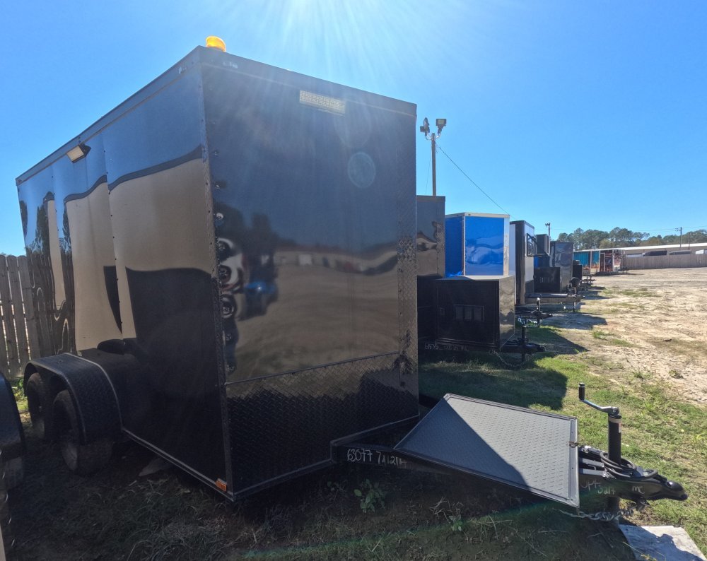 7'x12' Quality Cargo Fiber Splicing Trailer