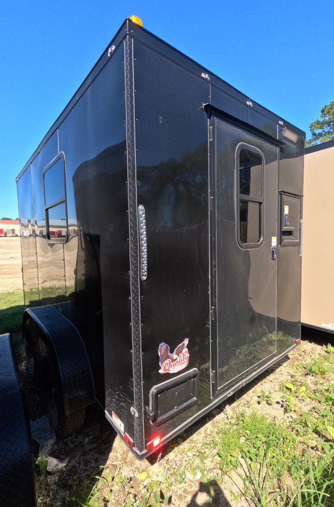 7'x12' Quality Cargo Fiber Splicing Trailer