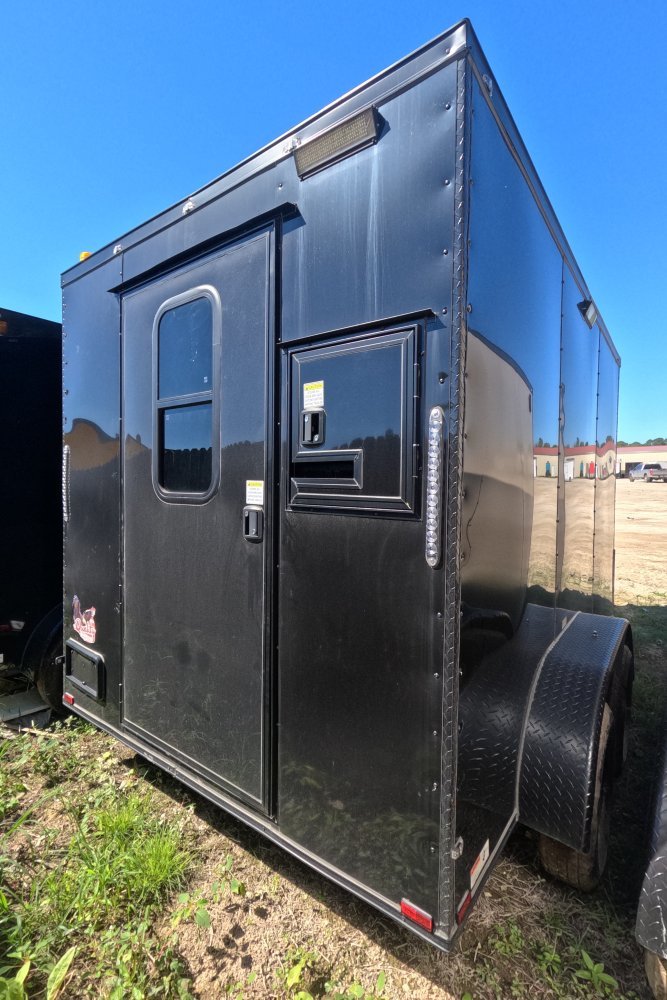 7'x12' Quality Cargo Fiber Splicing Trailer