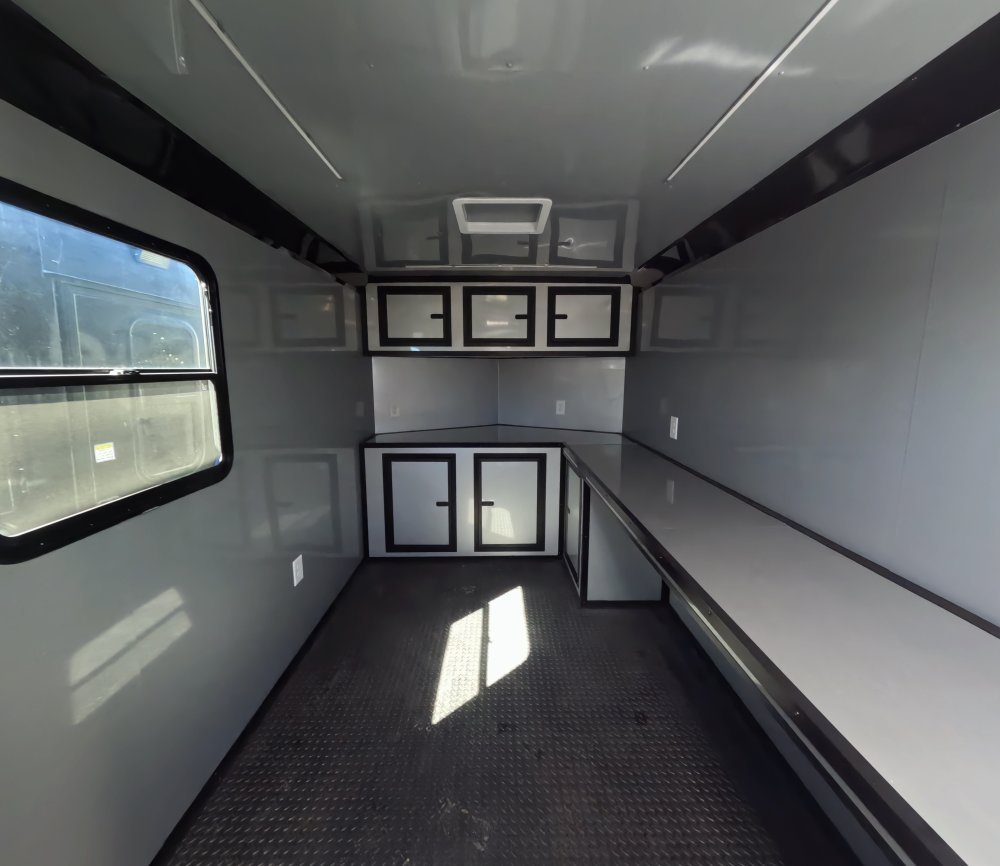 7'x12' Quality Cargo Fiber Splicing Trailer