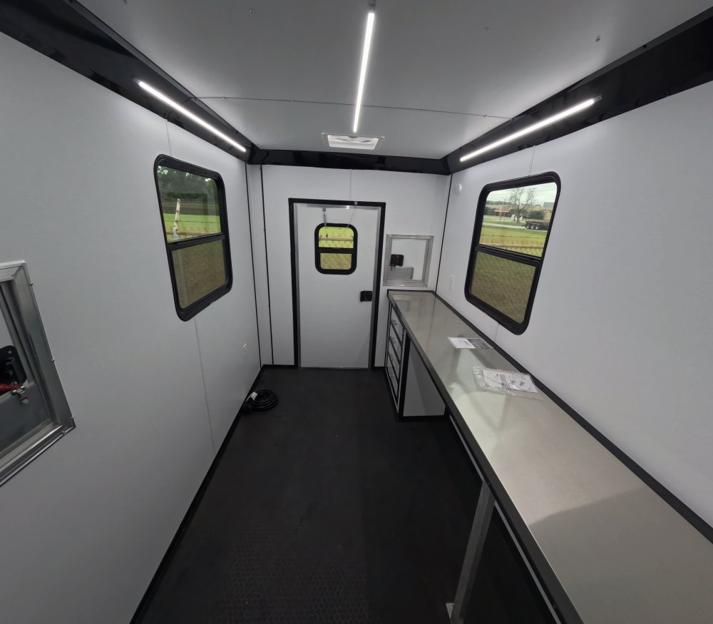 6'x12' Quality Cargo Fiber Splicing Trailer