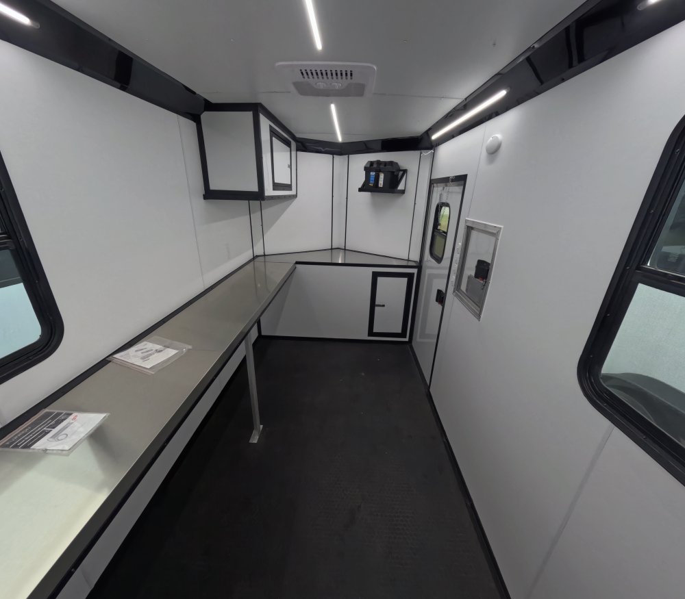6'x12' Quality Cargo Fiber Splicing Trailer