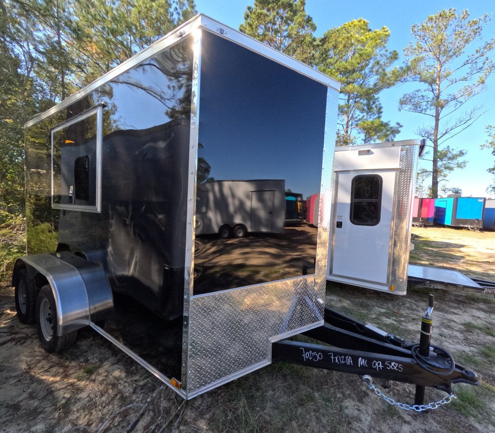 7'x12' Quality Cargo Concession Trailer