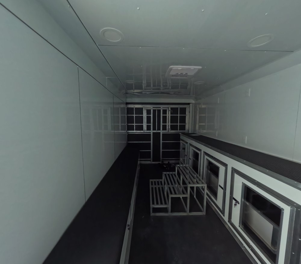 8.5'x18' Quality Cargo Bathroom Trailer