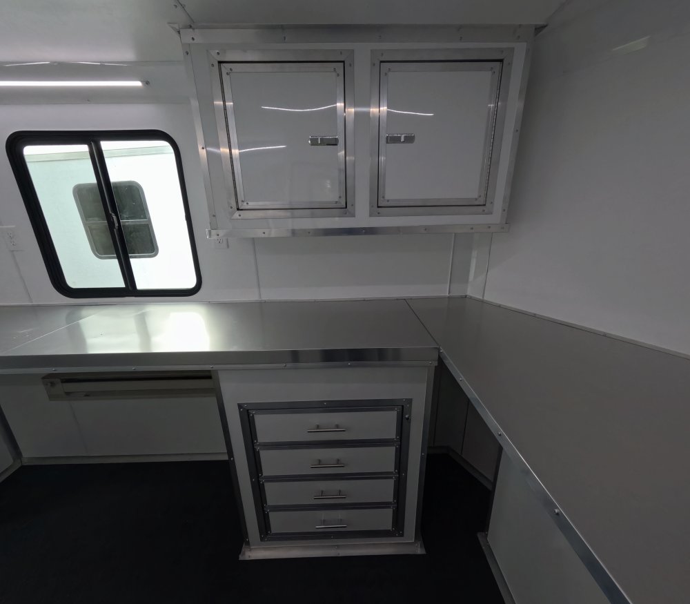 7'x12' Quality Cargo Fiber Splicing Trailer