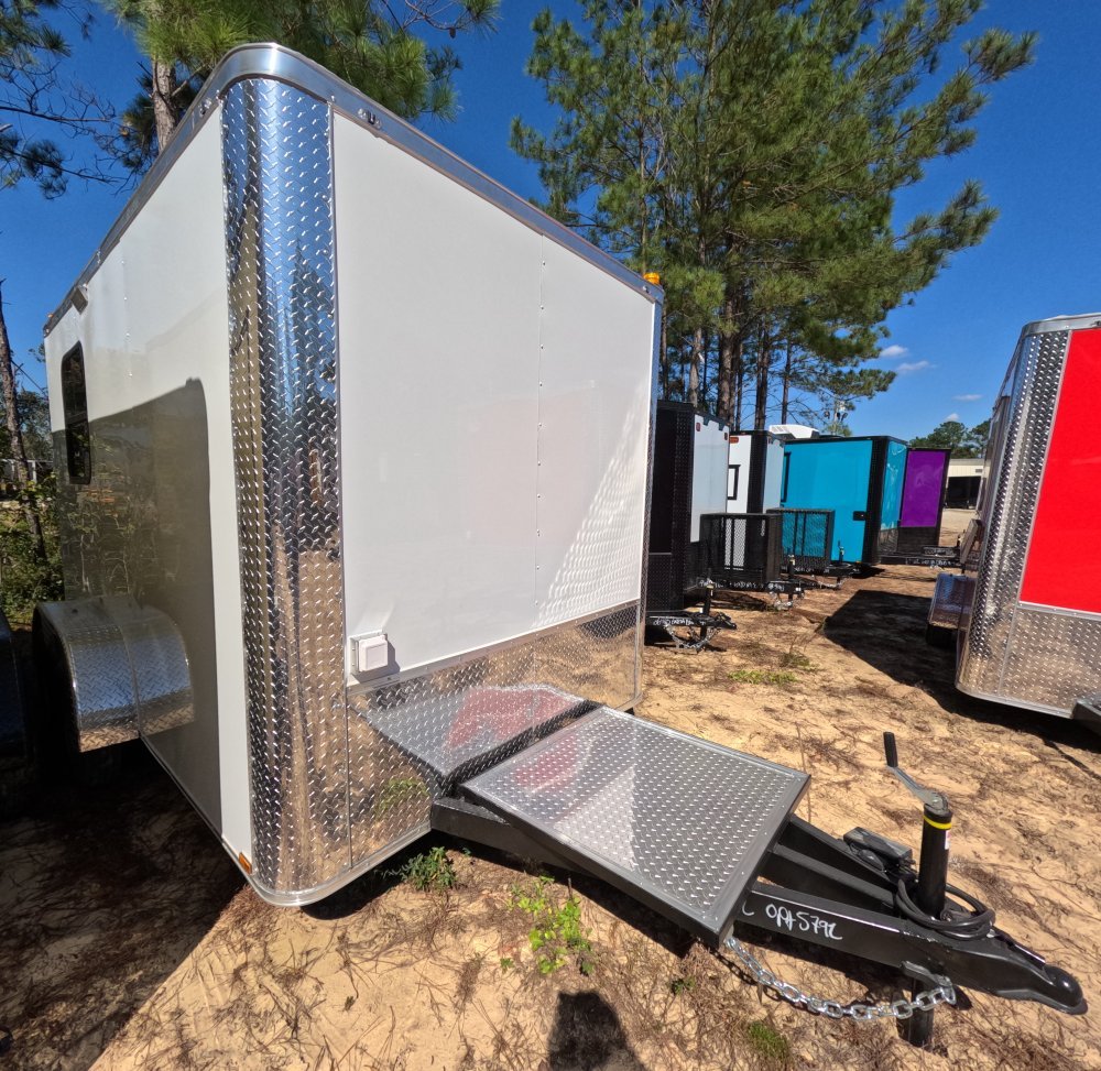 7'x12' Quality Cargo Fiber Splicing Trailer