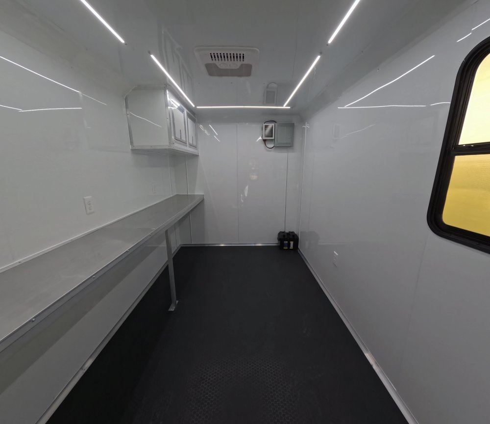 7'x12' Quality Cargo Fiber Splicing Trailer