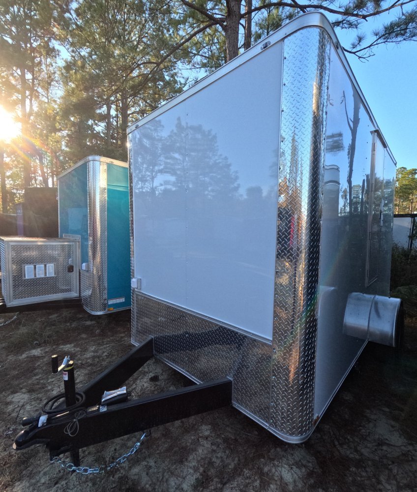 7'x12' Quality Cargo Bathroom Trailer