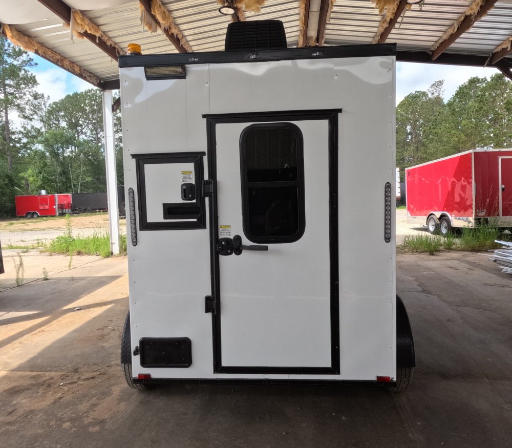 6'x10' Quality Cargo Fiber Splicing Trailer