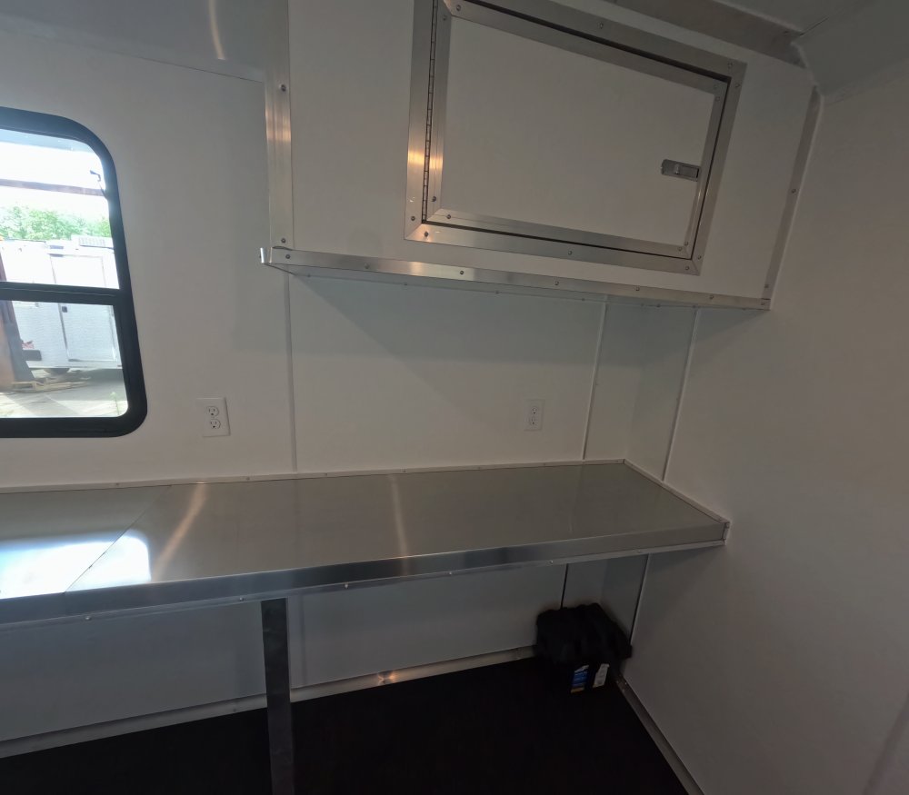 6'x10' Quality Cargo Fiber Splicing Trailer