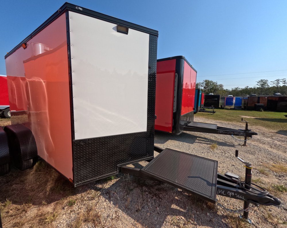 7'x12' Quality Cargo Fiber Splicing Trailer