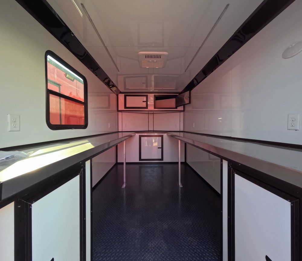7'x12' Quality Cargo Fiber Splicing Trailer