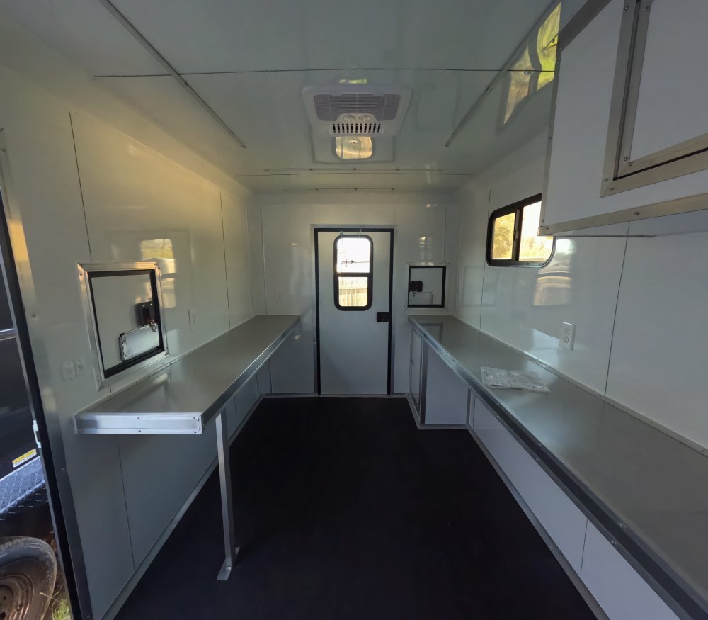 7'x10' Quality Cargo Fiber Splicing Trailer