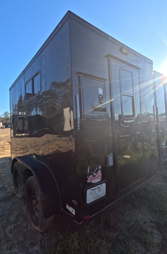 7'x10' Quality Cargo Fiber Splicing Trailer