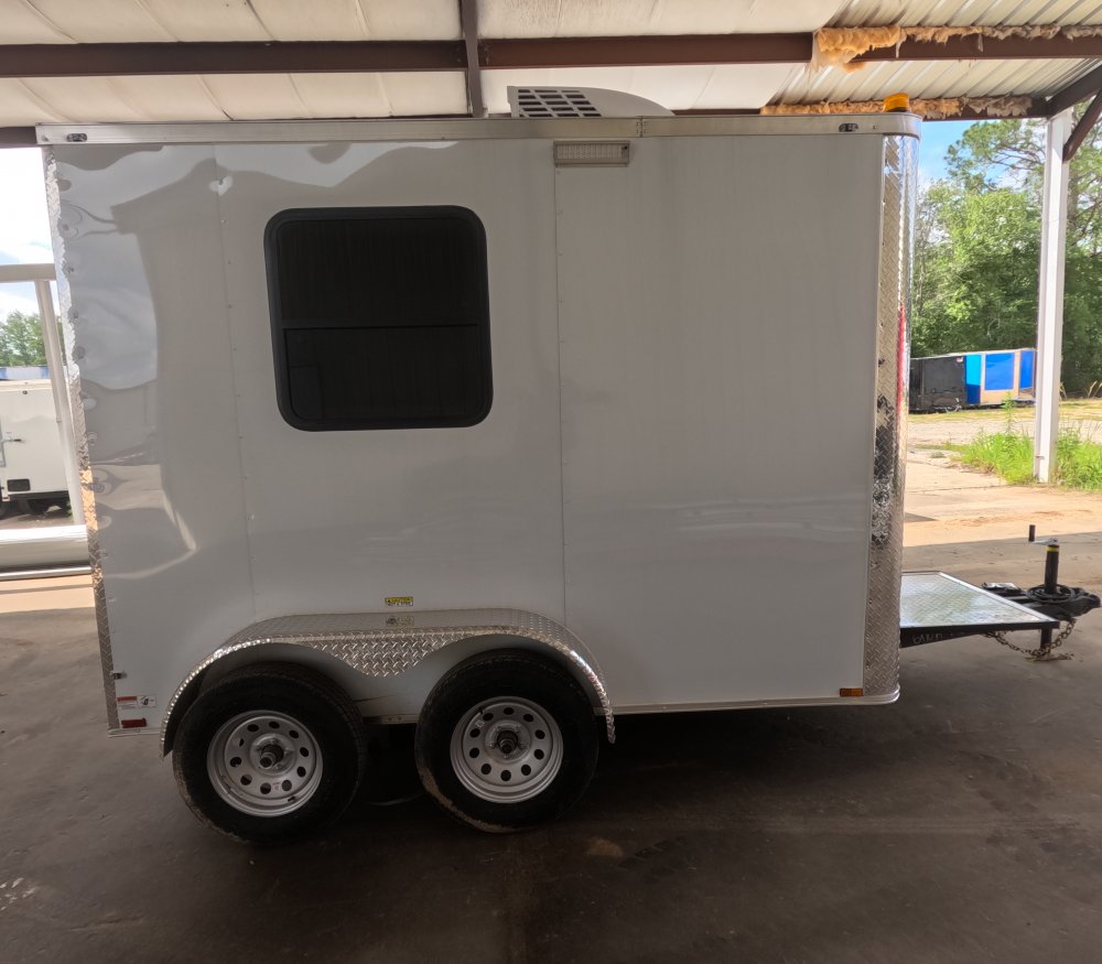 6'x10' Quality Cargo Fiber Splicing Trailer